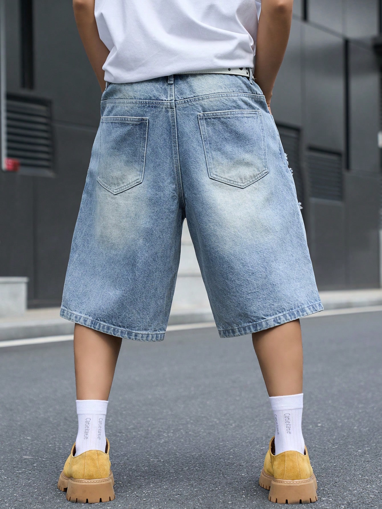 Pantalones cortos de mezclilla - Street Fashion Art reseña y precio