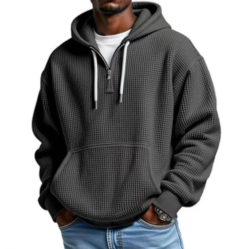 Sudadera con Capucha para Homb - Street Fashion Taiwan reseña y precio